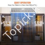 Durų oro užuolaida 110 cm, 2292 m³/h, 2 greičiai – tylus veikimas, energijos taupymas, apsauga nuo dulkių ir vabzdžių - Image 7