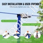 16,7 m Zipline rinkinys vaikams ir suaugusiems – iki 227 kg - Image 4