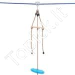 16,7 m Zipline rinkinys vaikams ir suaugusiems – iki 227 kg - Image 8