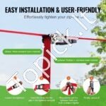 20 m Zipline rinkinys vaikams ir suaugusiems – iki 227 kg - Image 4