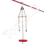 20 m Zipline rinkinys vaikams ir suaugusiems – iki 227 kg - Image 8