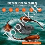 Nuotolinio valdymo manta žuvis – 2,4 GHz RC laivas vaikams nuo 6 metų - Image 7