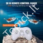 Nuotolinio valdymo manta žuvis – 2,4 GHz RC laivas vaikams nuo 6 metų - Image 5