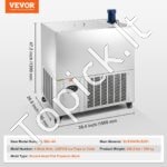 Komercinis ledų gaminimo aparatas - 4 formų rinkinys, 120 vnt., nerūdijančio plieno - Image 3