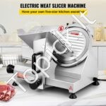 Elektrinis Komercinis Maisto Pjaustytuvas – 200 W - Image 2