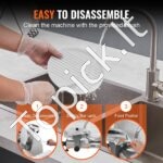 Komercinis elektrinis mėsos pjaustytuvas – 340 W - Image 4