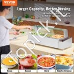 Maisto šildytuvas, 3 x (530 x 325 mm), stiklo apsauga. - Image 8