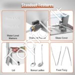 Maisto šildytuvas, 6 x (325 x 176 mm), stiklo apsauga. - Image 4