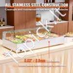 Maisto šildytuvas, 10 x (530 x 325 mm), stiklo apsauga, 1700 W. - Image 5