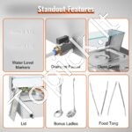 Maisto šildytuvas, 10 x (530 x 325 mm), stiklo apsauga, 1700 W. - Image 4