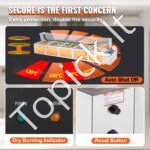 Maisto šildytuvas, 5 x (530 x 325 mm), stiklo apsauga. - Image 6