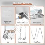 Maisto šildytuvas, 5 x (530 x 325 mm), stiklo apsauga. - Image 4