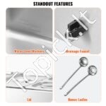 Maisto šildytuvas, 15,5 l, 2× (325 x 176 mm) + 2× (176 x 162 mm). - Image 4