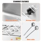 Elektrinis maisto šildytuvas / Buffet šildymo indų rinkinys 1500W - Image 5