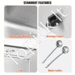 Komercinis elektrinis maisto šildytuvas | 1x18L - Image 5