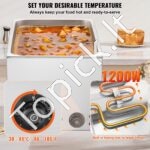 Maisto šildytuvas, 18L, 1200 W, 1× (530 x 325 mm), nerūdijančio plieno. - Image 7