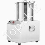 Profesionali virtuvinė daržovių smulkintuvo mašina – 10 l - Image 9