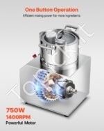 6 L Daržovių Smulkintuvas / Virtuvinis Maišytuvas - Profesionaliam Naudojimui - Image 4