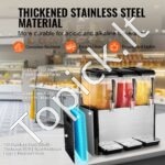 Komercinis gėrimų dozatorius 3 x 12 L (36 L) 180 W - Image 3