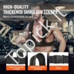 Svorio treniruočių rogės su rankena – traukimo ir stūmimo jėgos treniruoklis iš plieno, tinka 25 mm ir 50 mm svorio diskais - Image 7