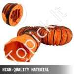 Lanksti PVC oro žarna 5 m, Ø 300 mm – pramoninis ortakis šildymui ir ventiliacijai - Image 8