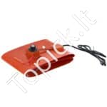 208 l metalinės statinės šildytuvas su 1,2 kW galia ir reguliuojama 30–150 °C temperatūra - Image 8