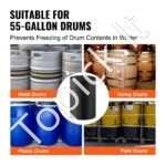 208 l statinės šildytuvas 1300 W su nepriklausomu termostatu - Image 5