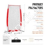 I formos apsauginis pitching tinklas 140 × 106,5 × 218 cm - Image 6