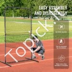 I formos apsauginis tinklas beisbolo ir softbolo treniruotėms – 122 x 91 x 213 cm - Image 5