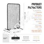 I formos apsauginis tinklas beisbolo ir softbolo treniruotėms – 122 x 91 x 213 cm - Image 6