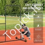 L formos apsauginis tinklas (213 × 106 × 213 cm) beisbolui - Image 5