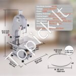 Elektrinė kaulų pjovimo mašina – 1500 W | 300 kg/h - Image 6