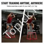 4 dalių plyometrinė šuolių dėžė – 76 cm / 61 cm / 46 cm / 30 cm - Image 4