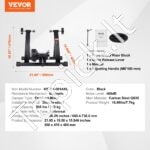 Magnetinis dviračio treniruoklis (tinka 66–74 cm ratams) – tylus stacionarus dviratininko stovas vidaus treniruotėms - Image 3