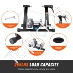 Dviračio treniruoklis 66–74 cm ratams – tylus stacionarus treniruoklis su pasipriešinimu vidaus treniruotėms - Image 7