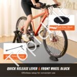 Dviračio treniruoklis 66–74 cm ratams – tylus stacionarus treniruoklis su pasipriešinimu vidaus treniruotėms - Image 6