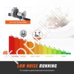Dviračio treniruoklis 66–74 cm ratams – tylus stacionarus treniruoklis su pasipriešinimu vidaus treniruotėms - Image 5