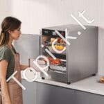 Komercinis 4/5 lygių maisto šildytuvas – su vandens padėklu - Image 7