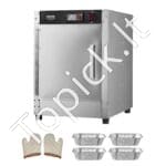 Komercinis 4/5 lygių maisto šildytuvas – su vandens padėklu - Image 8