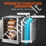 Maisto šildymo spinta su 5 lentynomis ir vandens vonele - Image 4