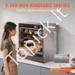 Maisto šildymo spintelė su 5 lygiais - Image 3