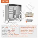 Maisto šildymo spintelė su 5 lygiais - Image 5