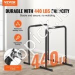 Reguliuojamas „Dip“ stovas | Stabilios lygiagretės jėgos treniruotėms namuose | Maks. apkrova 200 kg - Image 8