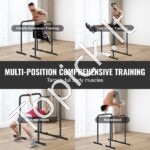 Reguliuojamas „Dip“ stovas | Stabilios lygiagretės jėgos treniruotėms namuose | Maks. apkrova 200 kg - Image 4