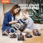 5-in-1 STEM konstruktorius vaikams su nuotolinio valdymo pultu – 554 dalys - Image 3