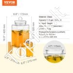 Stiklinis Gėrimų Dozatorius 5,5 L su Stovu 2 vnt - Image 6