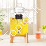 Stiklinis Gėrimų Dozatorius su Stovu – 10 L Talpa - Image 7