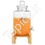 Stiklinis Gėrimų Dozatorius su Stovu – 10 L Talpa - Image 8