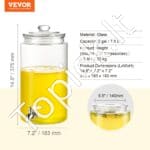 Stiklinis Gėrimų Dozatorius 7,5 L - Image 6