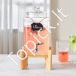 Stiklinis Gėrimų Dozatorius su Stovu – 5,7 L - Image 7